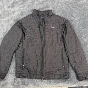 Patagonia Men's Large Nano Puff Black Jacket